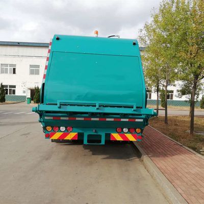 Caminhão Sino HOWO 4X2 Mini compactador de 5 toneladas Caminhão de lixo Tamanho para a norma de emissões Euro 2
