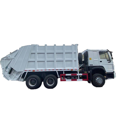 6X4 15m3 18m3 336HP Sinotruk HOWO Caminhão de lixo Dimensões para pedido personalizado