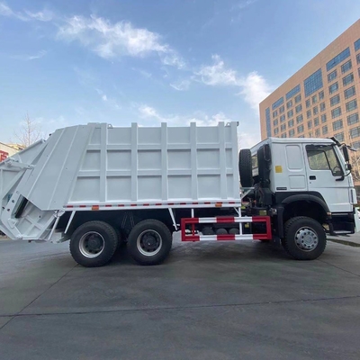 HW76 Cab Type 6X4 10 Wheeler Garbage Truck com capacidade de carga útil de 40T e sistema hidráulico