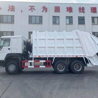 HW76 Cab Type 6X4 10 Wheeler Garbage Truck com capacidade de carga útil de 40T e sistema hidráulico