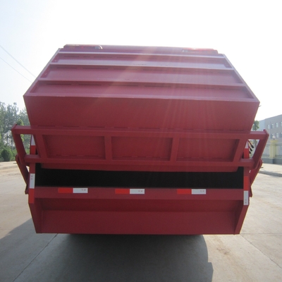 6X4 Power Wheel Garbage Truck Preços com modelo de cabeça plana e volume de 1-15m3