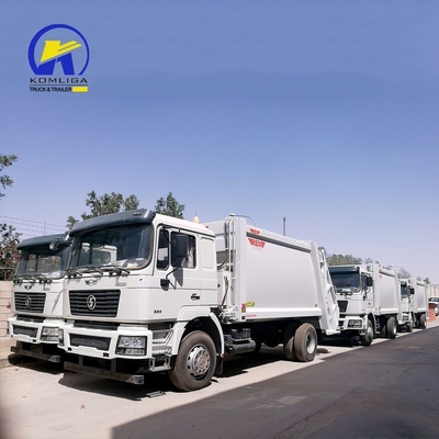 Shacman 8cmb compactador de lixo roda motriz 6×4 Volume M3 1-15m3 para benefício