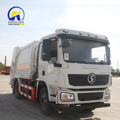 Shacman 8cmb compactador de lixo roda motriz 6×4 Volume M3 1-15m3 para benefício