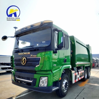 Shacman 6cbm 8cbm camião de lixo perfeito para gestão de resíduos urbanos e rurais