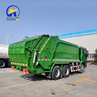 Shacman 6cbm 8cbm camião de lixo perfeito para gestão de resíduos urbanos e rurais