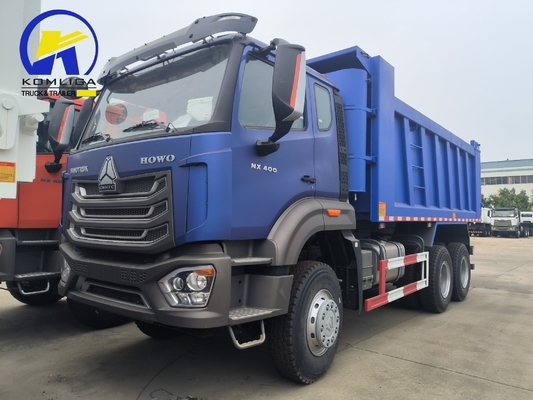 HOWO 10 rodas 371 HP 6X4 Tipper Sinotruk camião de descarga usado com pneus radiais 1200r20