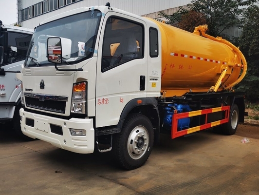 Melhor escolha Sinotruk HOWO 4X2 camião de esgoto com modelo de motor Wd615