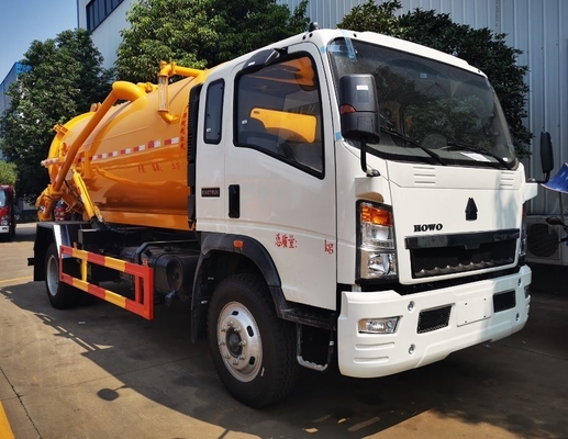 Melhor escolha Sinotruk HOWO 4X2 camião de esgoto com modelo de motor Wd615
