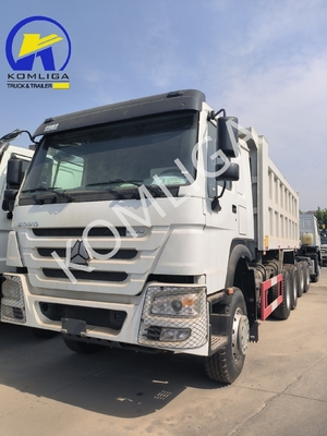 371 HP 6X4 Tipper Sinotruk HOWO Caminhão de descarga usado com assentos ≤5 e transmissão Hw19710