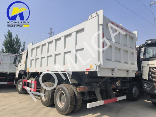 371 HP 6X4 Tipper Sinotruk HOWO Caminhão de descarga usado com assentos ≤5 e transmissão Hw19710