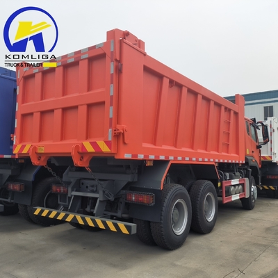 10 rodas 380 HP 6X4 Tipper Sinotruk HOWO Usado camião de lixo para requisitos personalizados