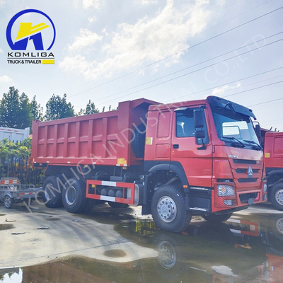 Camião Sinotruck de segunda mão HOWO 10 rodas 6X4 camião de descarga usado camião de despejo em boas condições