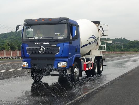 Pedido personalizado Shacman 8/9/10m3 Usado caminhão de mistura de concreto com bomba