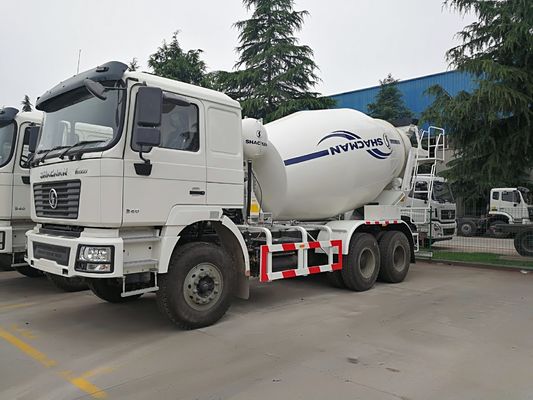Pedido personalizado Shacman 8/9/10m3 Usado caminhão de mistura de concreto com bomba