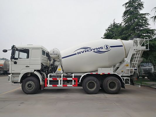 Pedido personalizado Shacman 8/9/10m3 Usado caminhão de mistura de concreto com bomba