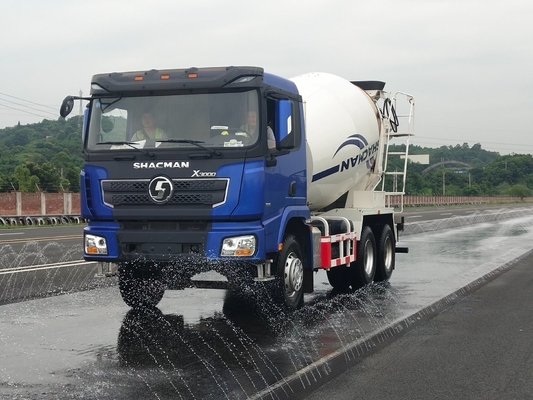 Shacman F2000 F3000 X3000 Caminhão de mistura de concreto autocarregável para requisitos do cliente