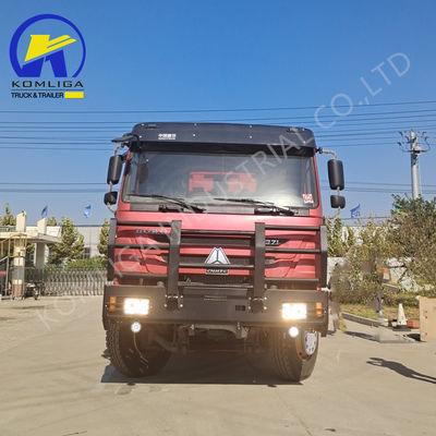 6X4 roda motriz Sinotruk usado HOWO Tesouro pesado 10 roda de despejo de descarga