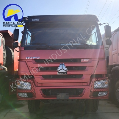 Tipo de transmissão manual Sinotruk Utilizado HOWO 10 rodas Tipper 6X4 Mining Dump Truck