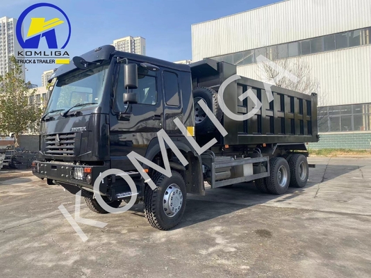 Sinotruk usou HOWO 10 Rodas Tipper Dumper 6X4 Mining Dump Truck para o seu local de mineração