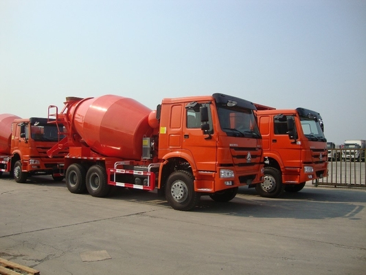 Em segunda mão HOWO 6*4 Foton Self Loading Concrete Mixer Truck com emissões Euro 4