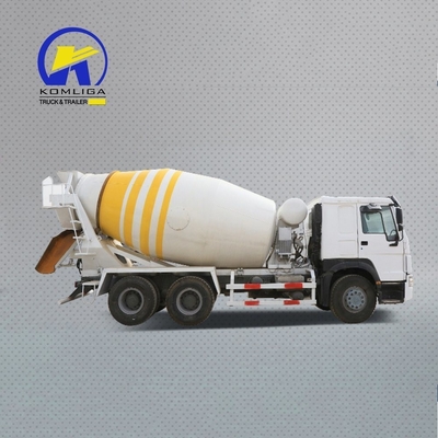 Sinotruck HOWO 8 cúbico 10 cúbico Mixer de concreto de caminhão com eixo de acionamento de dupla redução