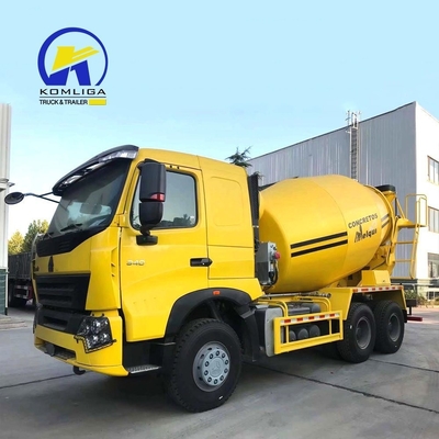 Sinotruk 6X4 8m3 9m3 10 metros cúbicos Caminhão autocarregador de mistura de mistura de concreto
