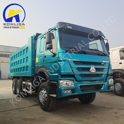 Estilo de elevação frontal HOWO 6X4 10 Rodas 371HP Mini Tipper Usado Dump Truck a preços acessíveis
