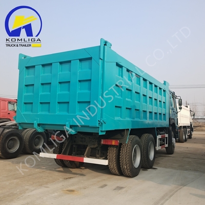 Estilo de elevação frontal HOWO 6X4 10 Rodas 371HP Mini Tipper Usado Dump Truck a preços acessíveis