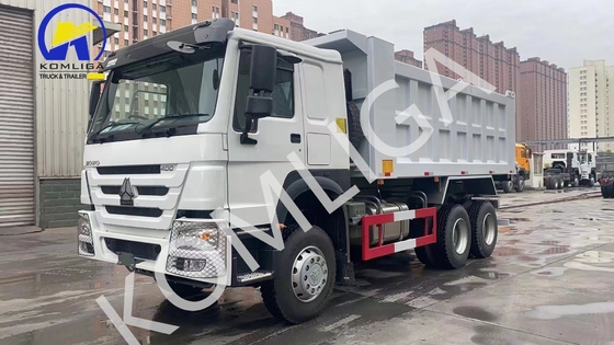 Camião Sinotruck usado HOWO 6X4 371HP Carregador pesado de descarga de descarga Carregador de descarga usado para descarga