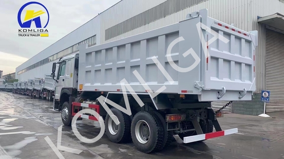 Camião Sinotruck usado HOWO 6X4 371HP Carregador pesado de descarga de descarga Carregador de descarga usado para descarga