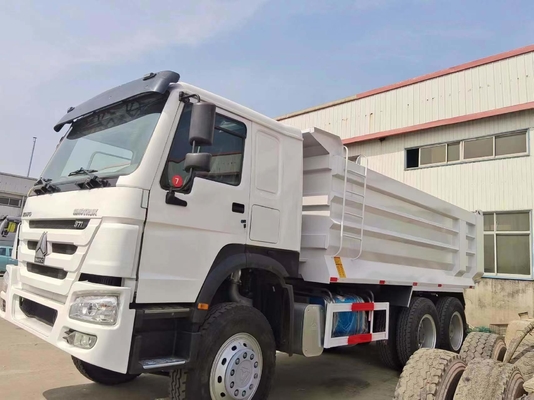 Camião Sinotruck usado HOWO 6X4 371HP Carregador pesado de descarga de descarga Carregador de descarga usado para descarga