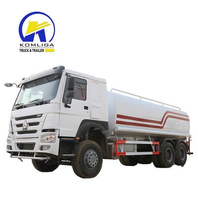 Sino Sinotruck HOWO 6X4 Camião-tanque de água para combustível diesel e capacidade de 20000/30000L