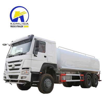 Sino Sinotruck HOWO 6X4 Camião-tanque de água para combustível diesel e capacidade de 20000/30000L