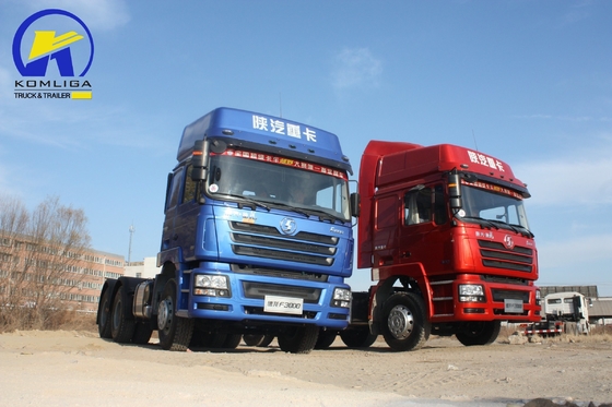 Usado Shacman F3000 6X4 10 Rodas Semi Trailer Head Prime Mover 375HP Certificação de pneus GCC