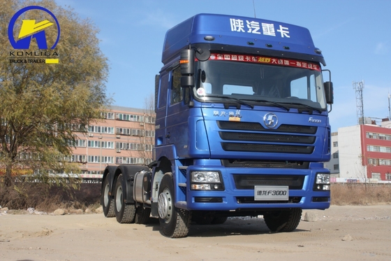 Usado Shacman F3000 6X4 10 Rodas Semi Trailer Head Prime Mover 375HP Certificação de pneus GCC