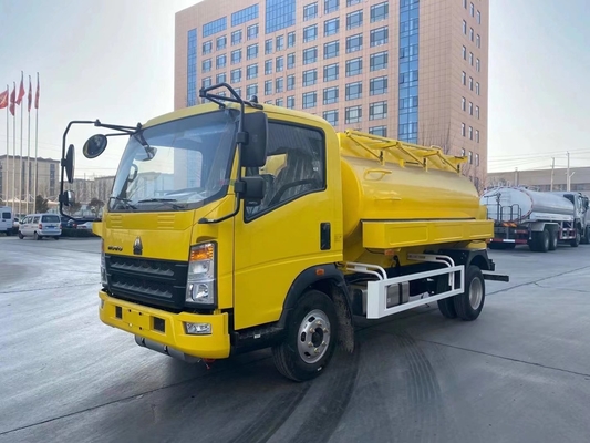 3000 galões 5000 galões 4X2 caminhão de combustível 6 rodas caminhão-tanque de óleo com Zf8118 direção