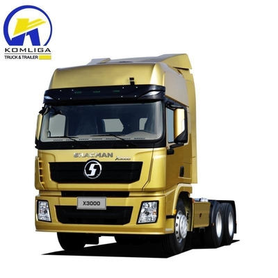 Shacman X3000 6X4 10 Wheeler Mining Tractor Head Prime Mover Usado Trator Truck Hw76 Cab