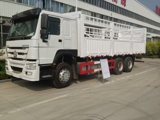 Sinotruk Dongfeng 371HP Heavy Duty Van Box HOWO Cargo Truck 6X4 Capacidade de carga 31-40t