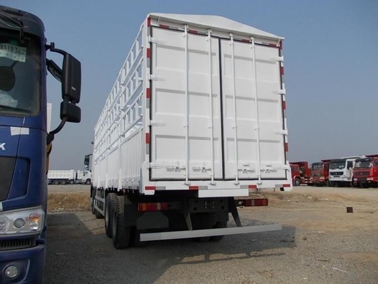 Sinotruk Dongfeng 371HP Heavy Duty Van Box HOWO Cargo Truck 6X4 Capacidade de carga 31-40t