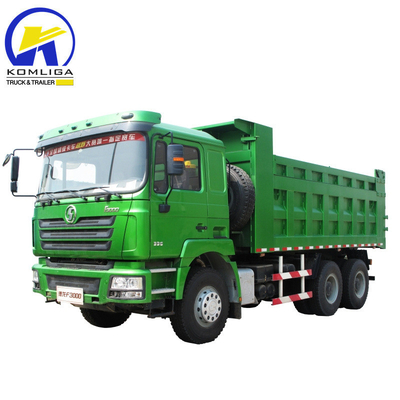 Low Mileage LHD/Rhd Shacman F3000 10 Wheeler 6*4 Usado Dumpper Tipper Mining Dump Truck
