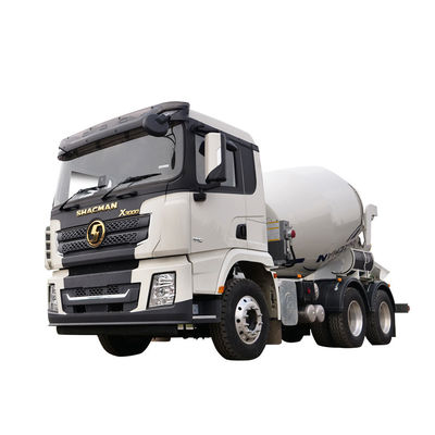 Pedido personalizado Shacman 6X4 caminhão misturador de concreto com 300L tanque de combustível