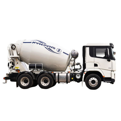 Pedido personalizado Shacman 6X4 caminhão misturador de concreto com 300L tanque de combustível
