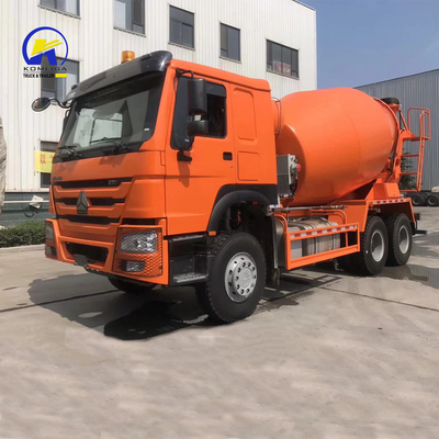 10m3 6X4 tambor de mistura misturador de cimento misturador de concreto caminhão Zz1257n3841W emissão Euro 2