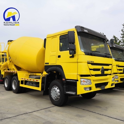 10m3 6X4 tambor de mistura misturador de cimento misturador de concreto caminhão Zz1257n3841W emissão Euro 2