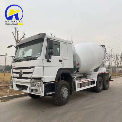 Customização Segunda mão/ Sinotruk HOWO 6X4 8cbm 10cbm 12cbm Caminhão de mistura de cimento