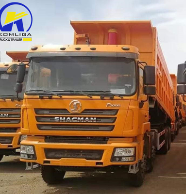 Shacman 6×4 10 Wheeler 371HP Mini Tipper Dumper Usado Dump Truck com uma cabine de cama
