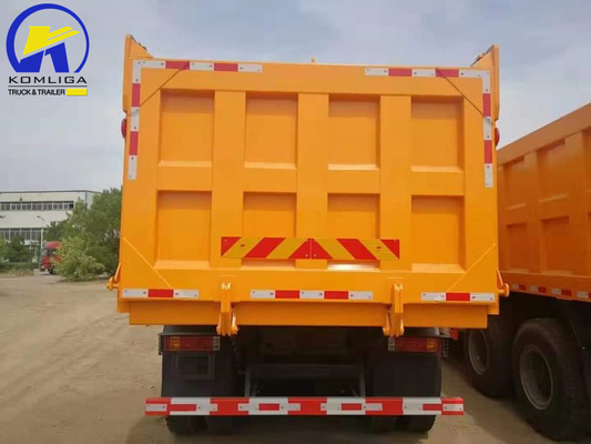 Shacman 6×4 10 Wheeler 371HP Mini Tipper Dumper Usado Dump Truck com uma cabine de cama