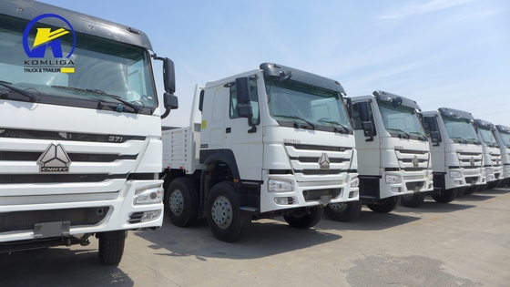 Sinotruk Sinotruck HOWO Hohan 8*4 Parede lateral Drop Van de cama plana com reboque completo