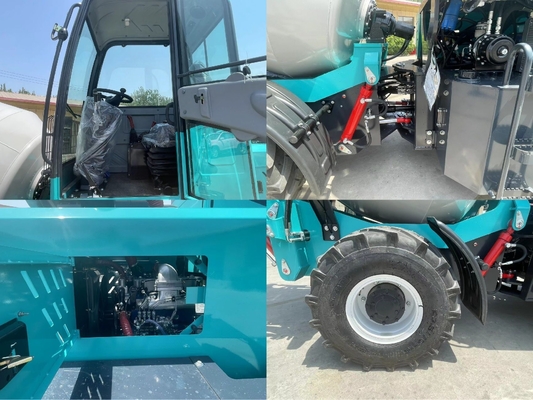 Mixer Truck Self Loading Mixer de concreto com transmissão manual