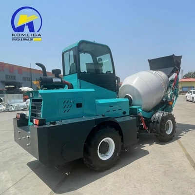 Autocarregamento 1,5m3 2m3 Diesel Mixer hidráulico de concreto para construção pesada